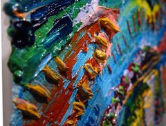 ORIGINAL OIL█PAINTING OCEAN ART█SIGNED ’26█LANDSCAPE OUTSIDER NATURE REALISM POP
