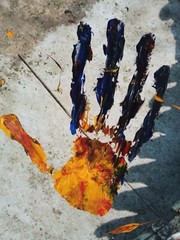 Korakrit Arunanondchai signed inkjet acrylic 61×75 cm 2016 500 gr. Lucky BOETTI