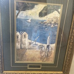 Brisa Marina by Didier Lourenco Fine Art Gold Frame Framed Ocean Beautiful Gift