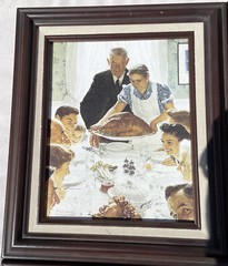 1996 Norman Rockwell “Freedom From Want” Limited Edition #A 0780 Certificate
