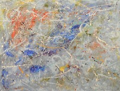 Pollock/Richter style￼ Professional Painting 81” X 62”(6ft 9in)Abstract Modern