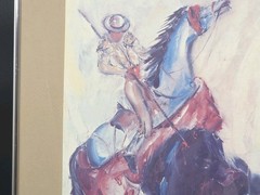 Ted DeGrazia 1977 Hand Signed Offset Lithograph „Picador“ Matador Series