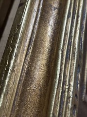 FRAME FOR PAINTING PRINT PHOTO ART 16 BY 20 INCHES WOOD ORNATE ANTIQUE WIDE GOLD
