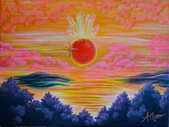 Acrylic art paintings 14 x 11 Inches original hand painted And Signed By Artist