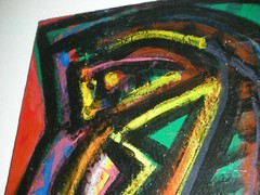 1963 Daniel Buckler Oil on Canvas Painting – The Brixton Rasta Man (20″ x 16″)