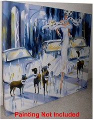 Professional Canvas Stretching Service for Size 16x24in or18x20in Oil Paintings
