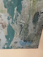 24×36 inch „Johnny Davis Abstract Acrylic on Canvas Painting – Original Artwork“