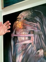 Pintura Mitológico Hombre Alado By ManuelAzzcuy (No Frame )18×24 Inches