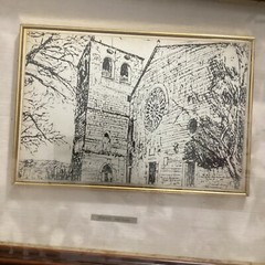 TRIESTE- San Giusto Painting Framed Size 18×15