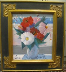 Charles Levier French American Artist Original Oil Painting