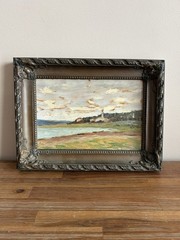 Antique Russian Impressionist Landscape Oil Painting Vladimir V. Perepletchikov