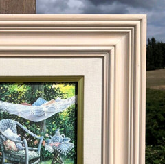 SUSAN RIOS, 1995 Canvas Gicl’ee, „PRIVATE TIME“ Hand Signed & Highlighted, MINT.