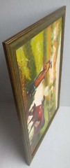 Pastoral Landscape Farmhouse Country Living Original Painting on Canvas Signed