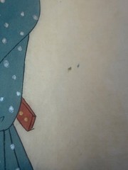 Hand-painted Korean Historical Figure, Framed, on Hanji or Rice Paper