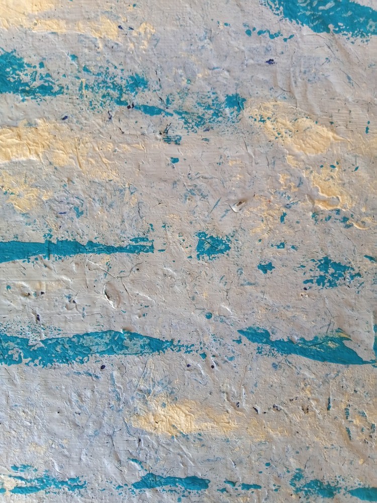 original acrylic abstract painting on canvas signed