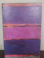 Mark Rothko Signed Oil Painting on Canvas 16×24 in Abstract Expressionism