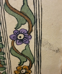 Authentic Hand Painted Madhubani Painting Signed Mithila Folk Art Scroll Peacock