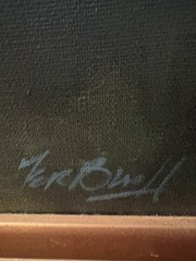 HUGE DALE TERBUSH ACRYLIC ON CANVAS ORIGINAL TWICE IN A LIFETIME 30”x40” Signed