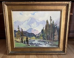 FREDERICK ZIMMERMAN Original Signed California High Sierras Oil Painting LISTED