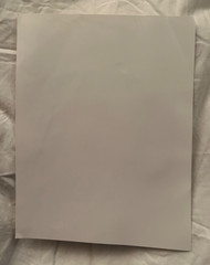 Original Tattoo Art on 8 1/2″ x 11″ Card Josh M 2012