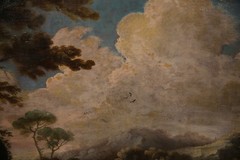 Rococo Neo-Classic Baroque Style Beautiful Italian Landscape with Figures