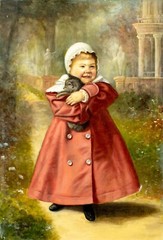 H L Ritchie (US,early 20C) oil painting antique 126346