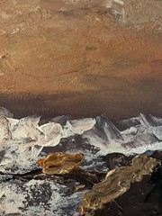 12×12” Original Landscape Acrylic Painting Canvas Unframed