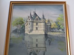 SCHLAEBITZ REALISTIC PAINTING REALISM MANSION ESTATE HOME LANDSCAPE CASTLE LARGE