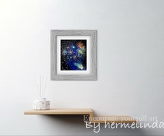“sound Of Celebration” 12×15 inch: By Hermelinda Marcos Ramos