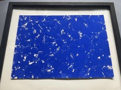 Yves Klein Monochrome Abstract Painting Art Ultramarine Blue French Blu Arte G66