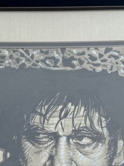 ANTIQUE PAINTING PORTRAIT MEXICAN MAN MEN SIGNED MONTY ORR ILLUSTRATION VINTAGE