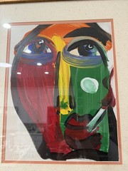 Peter Robert Keil Masterpiece Painting Framed 36+33