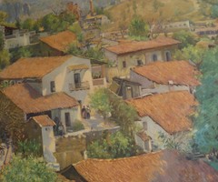 PENCIL SIGNED LITHOGRAPH PRINT FAMOUS LISTED, CALIFORNIA CALIF CA, WARSHAWSKY