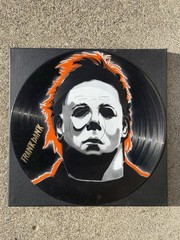 Wall Decor Horror Art 12 Inch Vinyl Record Michael Myers Halloween FrankDank