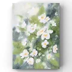Original brand new watercolor „Jasmine” $55 Home decor art gift