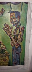 Ernesto Viltres Ribera Painting 1M X 58,8 Cm