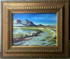 Artist is recognized by US Dept State : Hwy 40 Ludlow CA