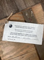 Who Is John Galt Original Wood Painting 9×13 Rustic Design Atlas Shrugged
