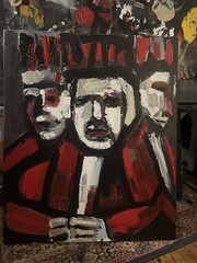 original art. Parsons People. Signed. 24×20