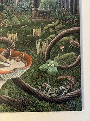 Tuck Hayward (Attrib.) Oil/ panel „Life in the Old Logging Camp“ Excellent