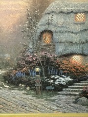 Thomas Kinkade Limited Edition Canvas (172/980), Publisher Sealed, Framed”