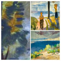 Gouache Painting – Attributed To Szőnyi István (1894-1960)