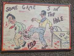 Vintage New Foundland Folk Art PD Murphy Bell Island 1950s NFLD Poker Humor