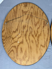 2 Vintage Colonial Style Paint By Number Wood Wall Art Boy Horse, Mother Child