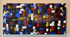 Juan Cervantes Artist like Jackson Pollock Abstract Expressionism Painting