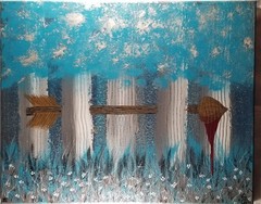 acrylic painting on canvas by original artist