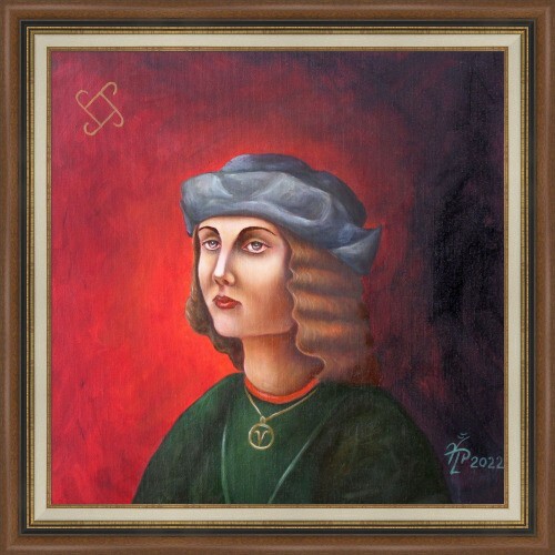 Original Painting Oil canvas modern contemporary art realism by Pronkin 2022 INT