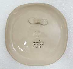 Pablo Picasso – Madoura edition ceramic plate ‚Jacqueline’s profile‘