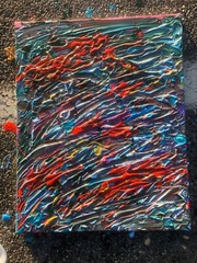 High Quality Hand-Painted Abstract Canvas Oil Painting Large Textured Wall Art