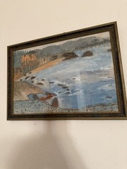 Ocean Watercolor 57’. 13.25” X 19.25”